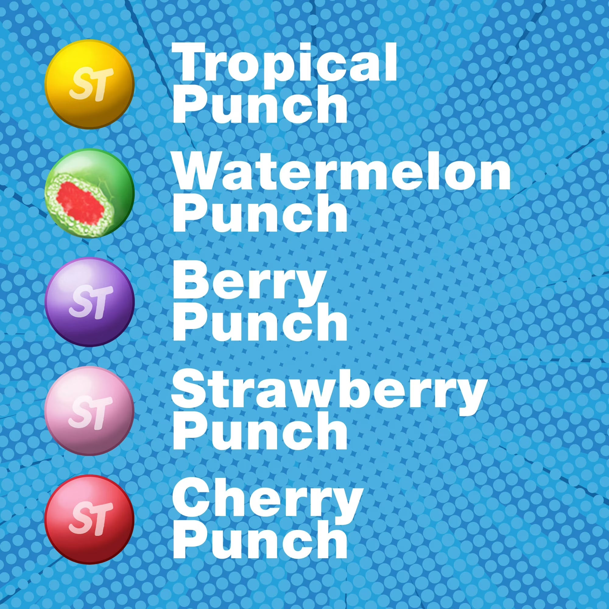 SweeTARTS Chewy Fusions Candy, Fruit Punch Flavored, 9 oz_Pack of 2 - SweeTARTS