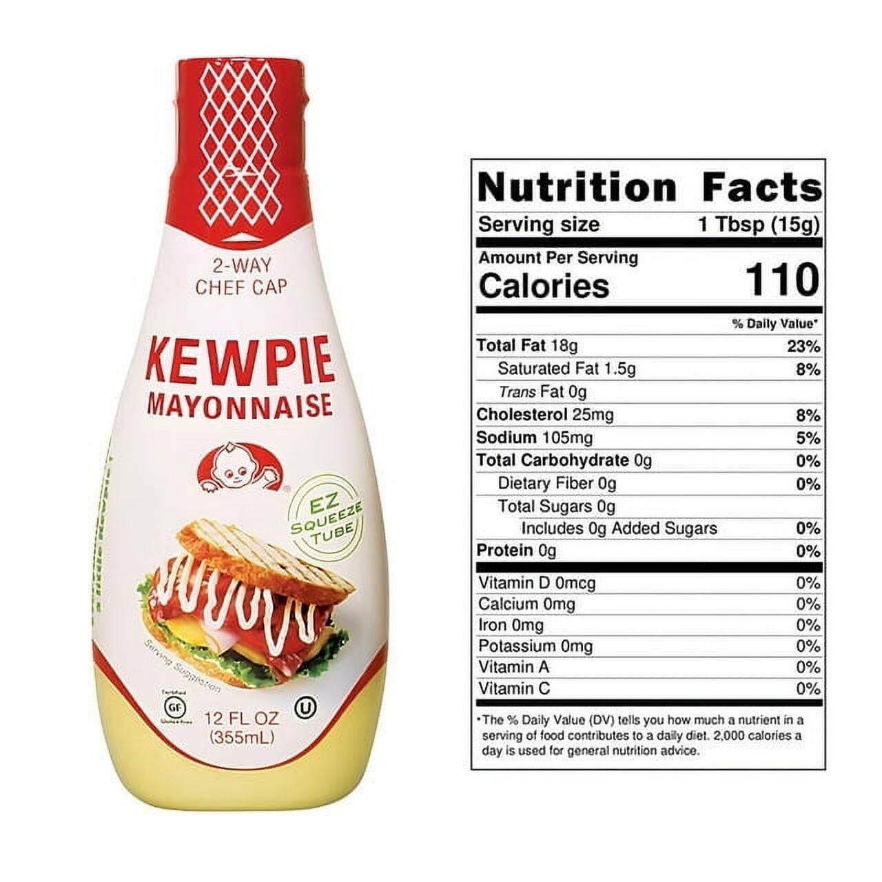 Kewpie Mayonnaise, 12 fl oz, 3 Pack