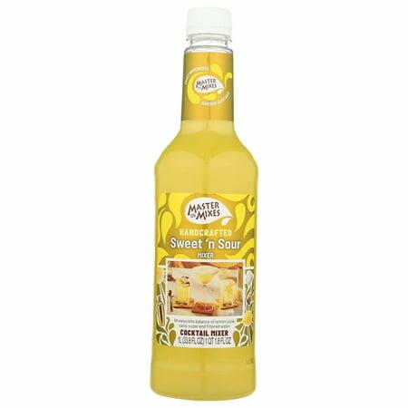 Pack of 6  Master Of Mixes Sweet  n Sour Cocktail Mixer  33.8 fl oz - Master of Mixes