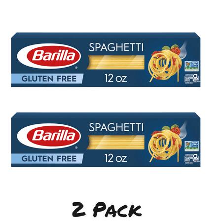 ( 2 Pack ) Barilla Gluten Free Spaghetti Pasta  12 oz