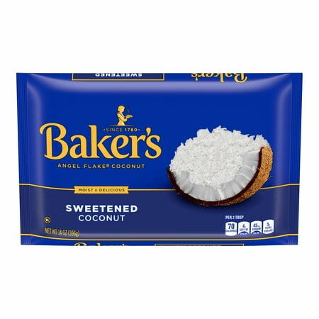 Baker’s Angel Flake Sweetened Coconut, 14 oz Bags (2-Pack) - Baker's