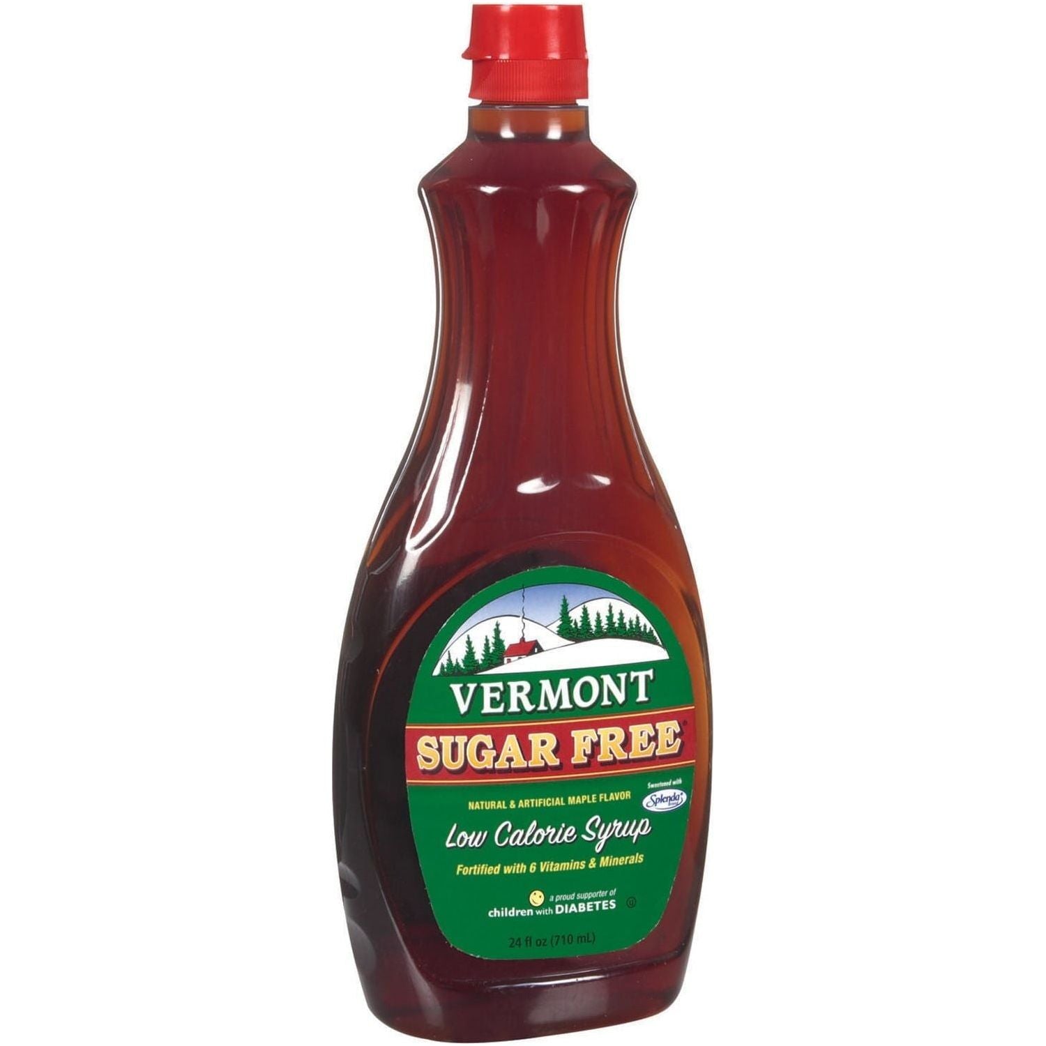 Vermont Low Calorie Sugar Free Syrup 24 OZ - Vermont Maid