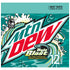 Baja Blast Tropical Citrus Soda - 12 Pack of 12 fl oz Cans - Mountain Dew