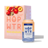 Peach-Infused HOP WTR Sparkling Hop Water, 12 Pack - Zero Sugar, Low Carb Non-Alcoholic Beverage with Adaptogens & Nootropics, 12 oz Cans - HOP WTR