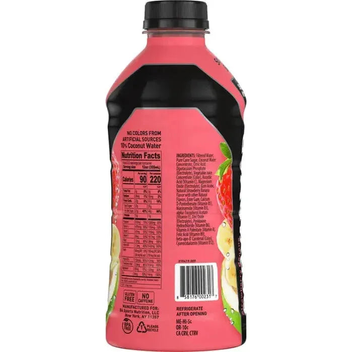 BODYARMOR SuperDrink Strawberry Banana Electrolyte Beverage, 28 fl oz Bottle - BODYARMOR
