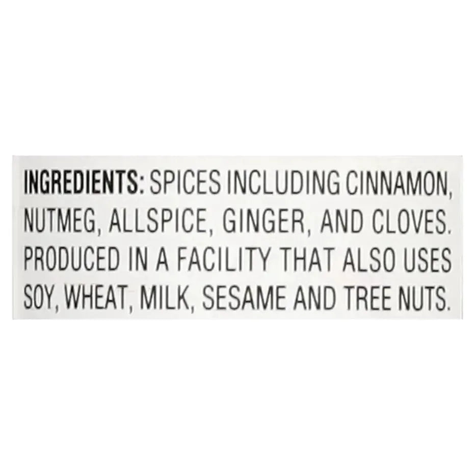 Our Family Spice, Pumpkin Pie 1.7 Oz - Our Family