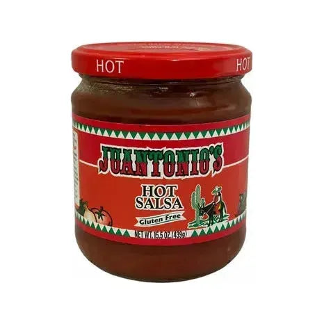 Juantonio's Hot Salsa 15.5oz Jar - Juantonio's