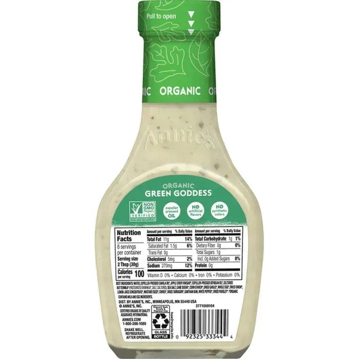 Annie's Organic Green Goddess Dressing - 8 fl oz - Annie's