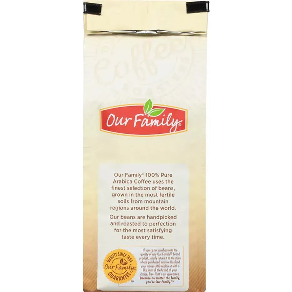 Our Family Pumpkin Spice Bagged Coffee 10 oz Bag - Our Family