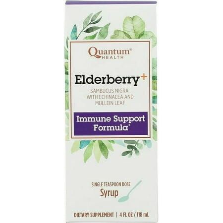 Quantum Elderberry Defense C Syrup 4 Oz 2 Pack - Quantum