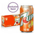 2X-7UP Tropical Soda Cans - 12 fl oz, 12 Pack - 7UP