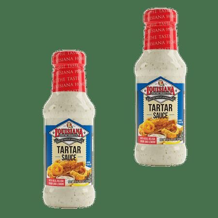Louisiana Fish Fry Tartar Sauce Pack, 10.5 oz ×2 - Louisiana Fish Fry Products