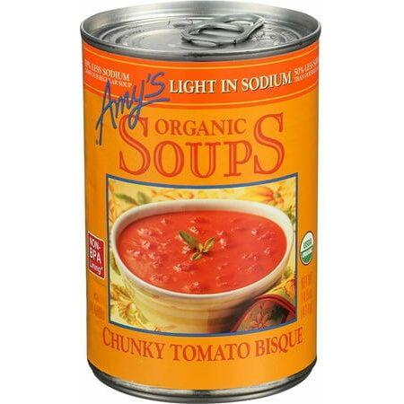 Amy's Organic Soup Low Sodium Tomato Bisque 3-Pack - Amy's Kitchen