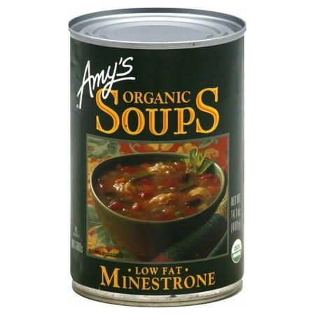 Amy s Organic Soup Low Fat Minestrone 4 Pack - Amy's Kitchen