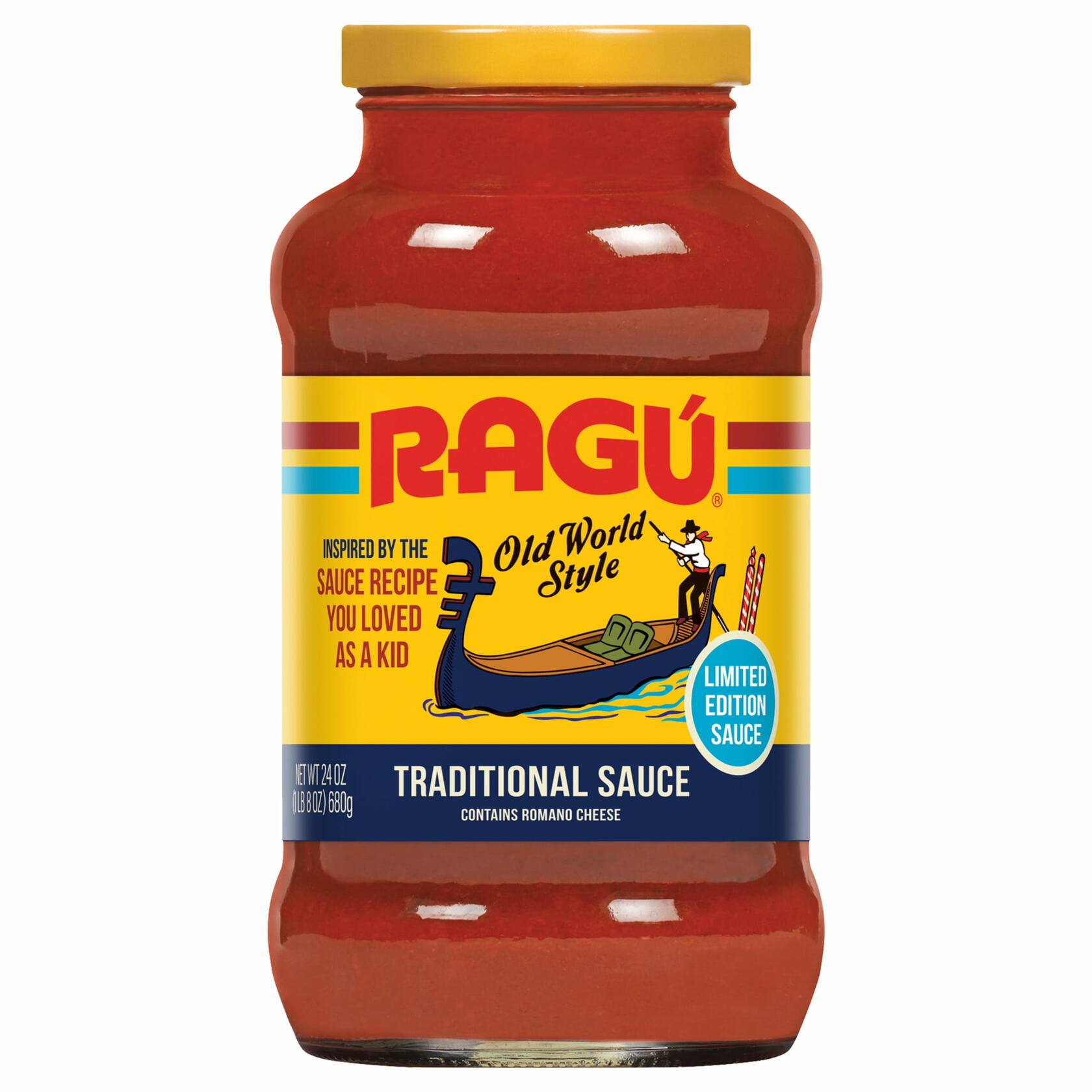 Ragu Pasta Sauce Gourmet Traditional Sauce 24 oz, 1 Jar - Ragu