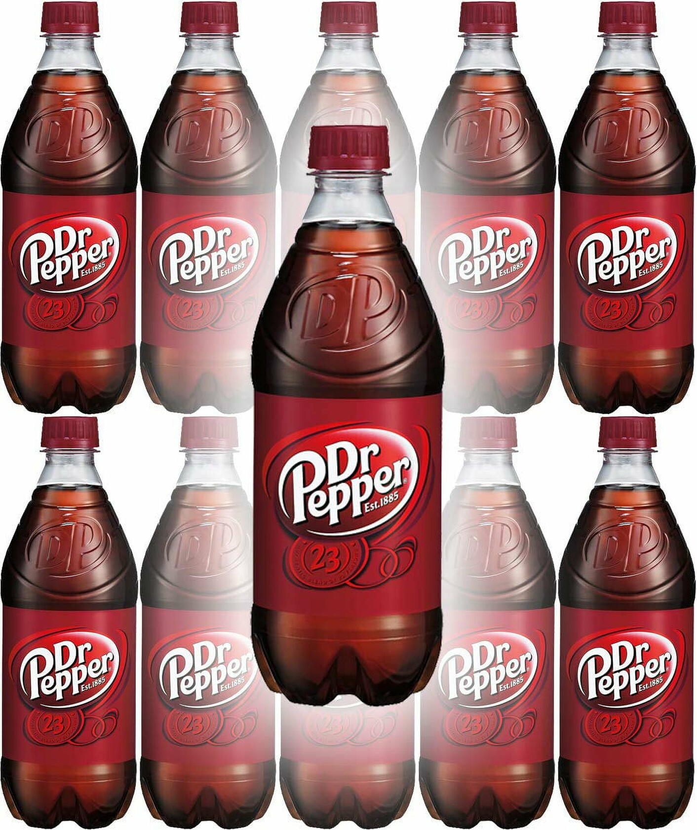 Dr Pepper Soda 20oz Bottles (Pack of 12) - Dr. Pepper
