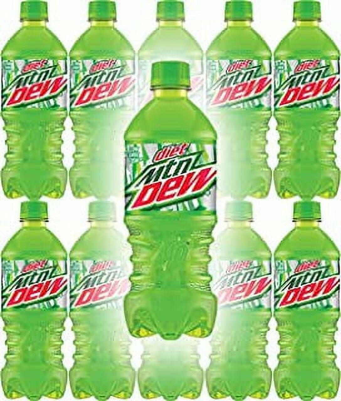 Diet Mountain Dew Bottles 20oz, 12 Pack - Diet Mountain Dew