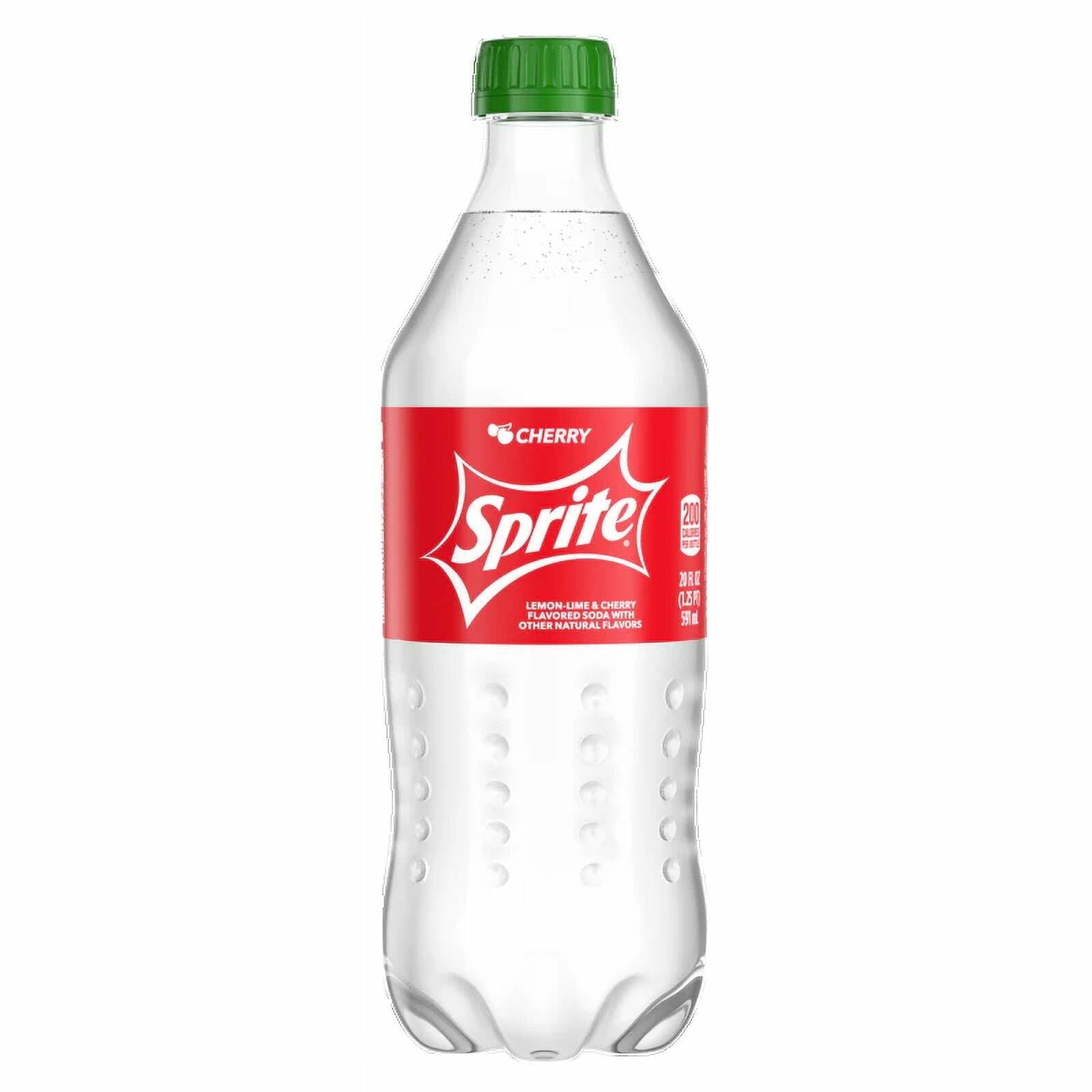 Sprite Cherry 20oz Bottle, 12 Pack - Sprite