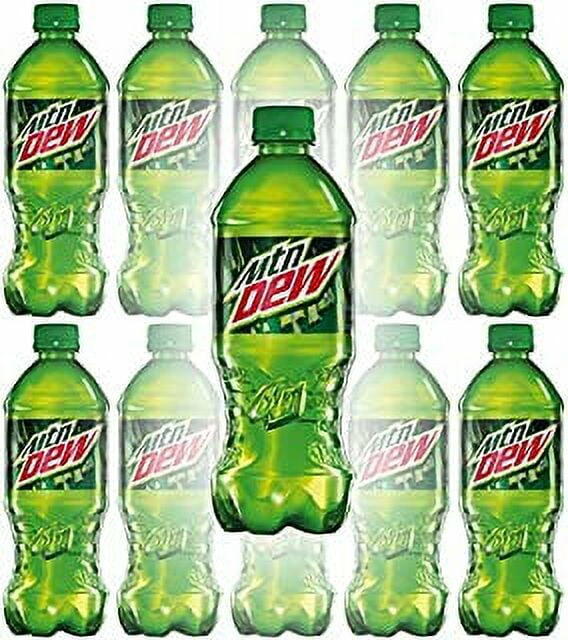 Mountain Dew Soda, 20 oz Bottles -Pack of 12 - Mountain Dew