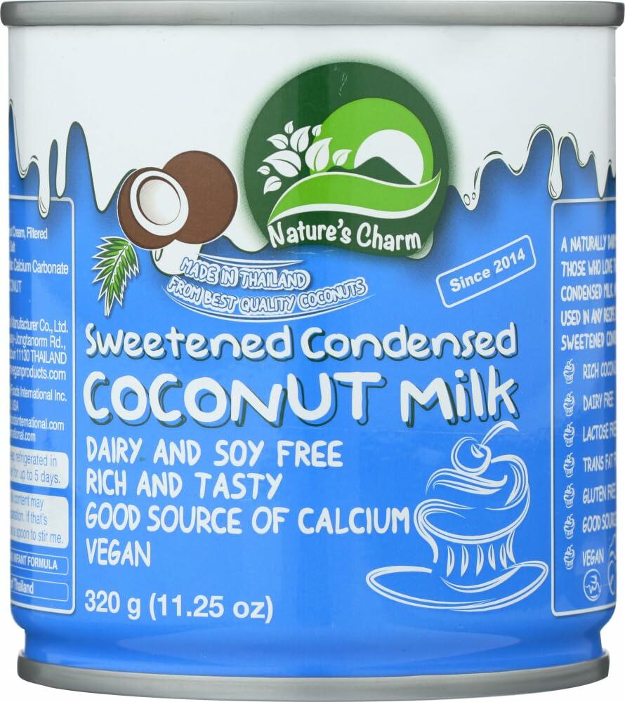 Nature's Charm Sweetened Coconut Milk 11.25oz, 3 Pack - Nature's Charm