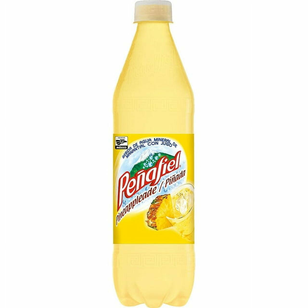 Peñafiel (12 Pack) 20.2 fl oz - Made In Mexico (Piña - Pineapple) - Penafial