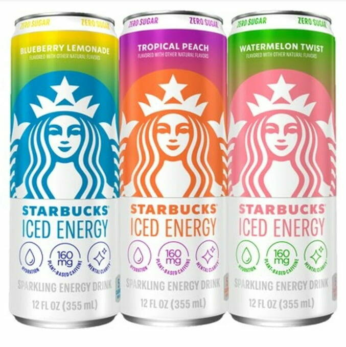 Starbucks Iced Energy Variety Pack, 12 Oz Cans (Pack of 12) - Starbucks