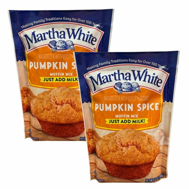 Martha White Pumpkin Spice Muffin Mix - 2 pack