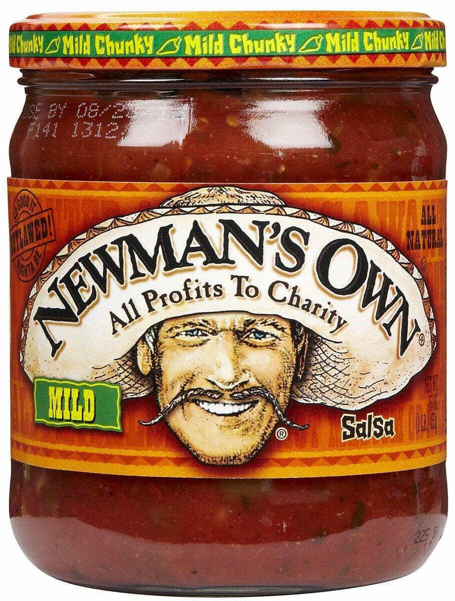 Newman's Own Salsa Mild 16 oz, 3 Pack - Newman's Own
