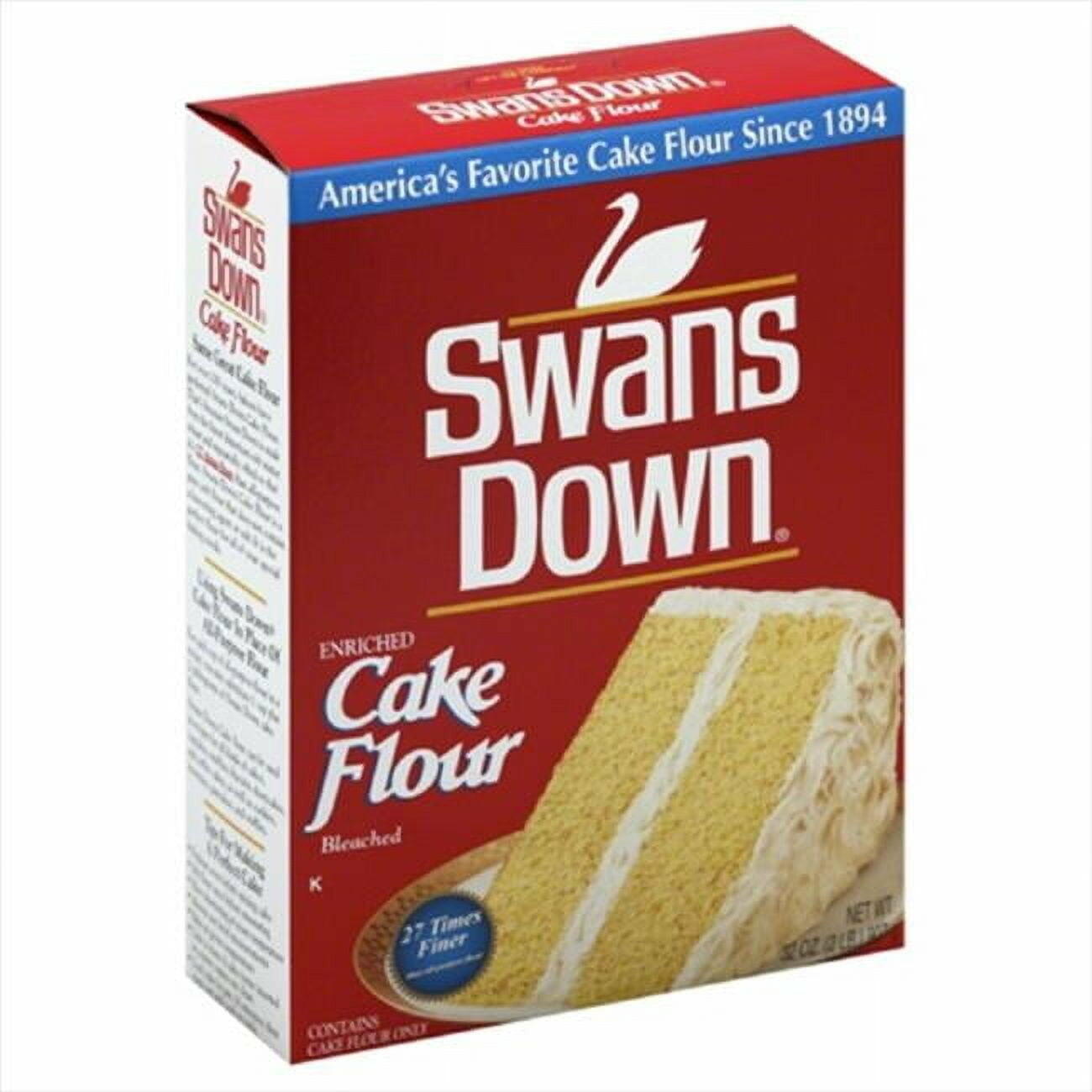 Swan Cake Flour Regular 32 oz Pack of 8 - Swan Speakers