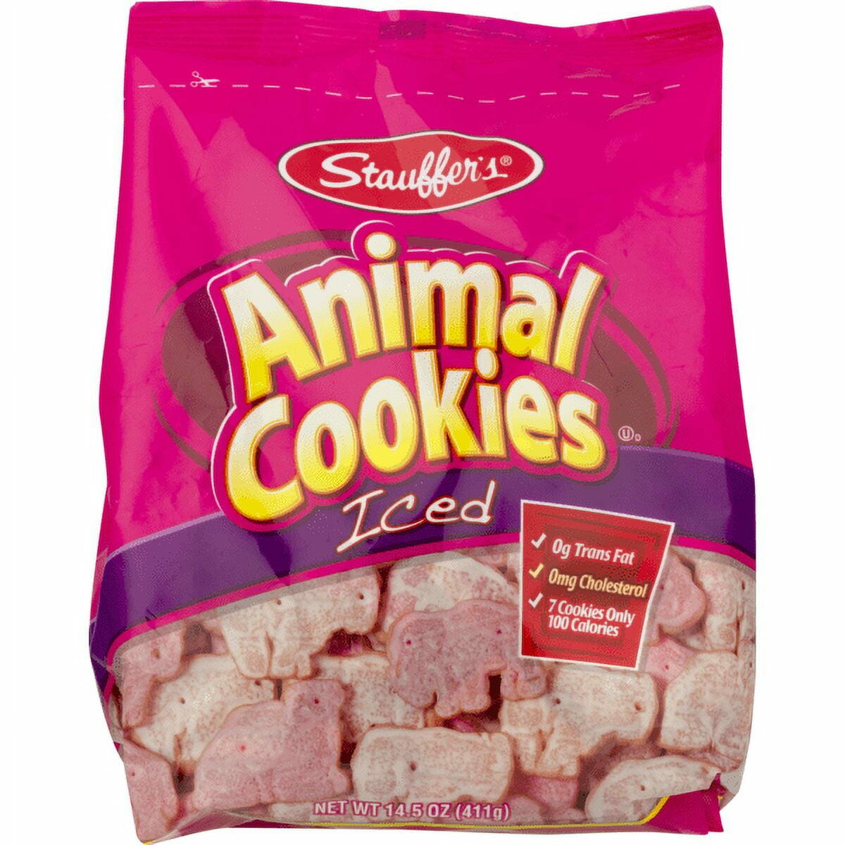 Stauffer's Iced Animal Cookies, 3-Pack 14.5 oz Bags - Stauffer's