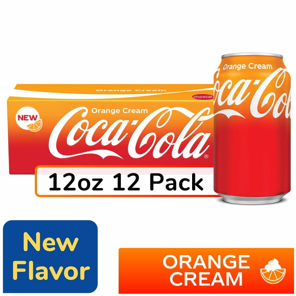 Coca-Cola Orange Cream Soda 12pk - 12oz Cans - Coca-Cola