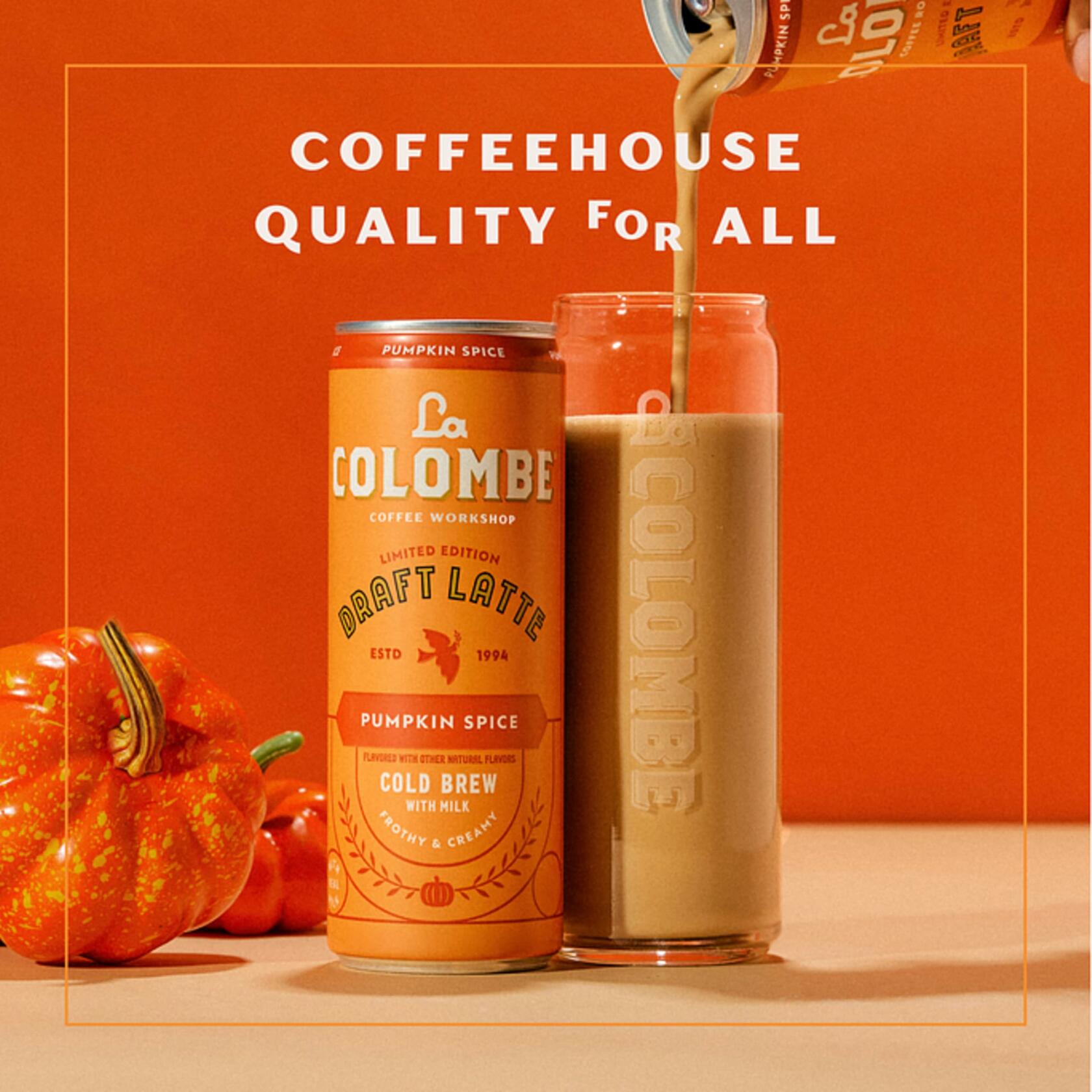 La Colombe Draft Latte Pumpkin Spice 11 oz, 12 Pack