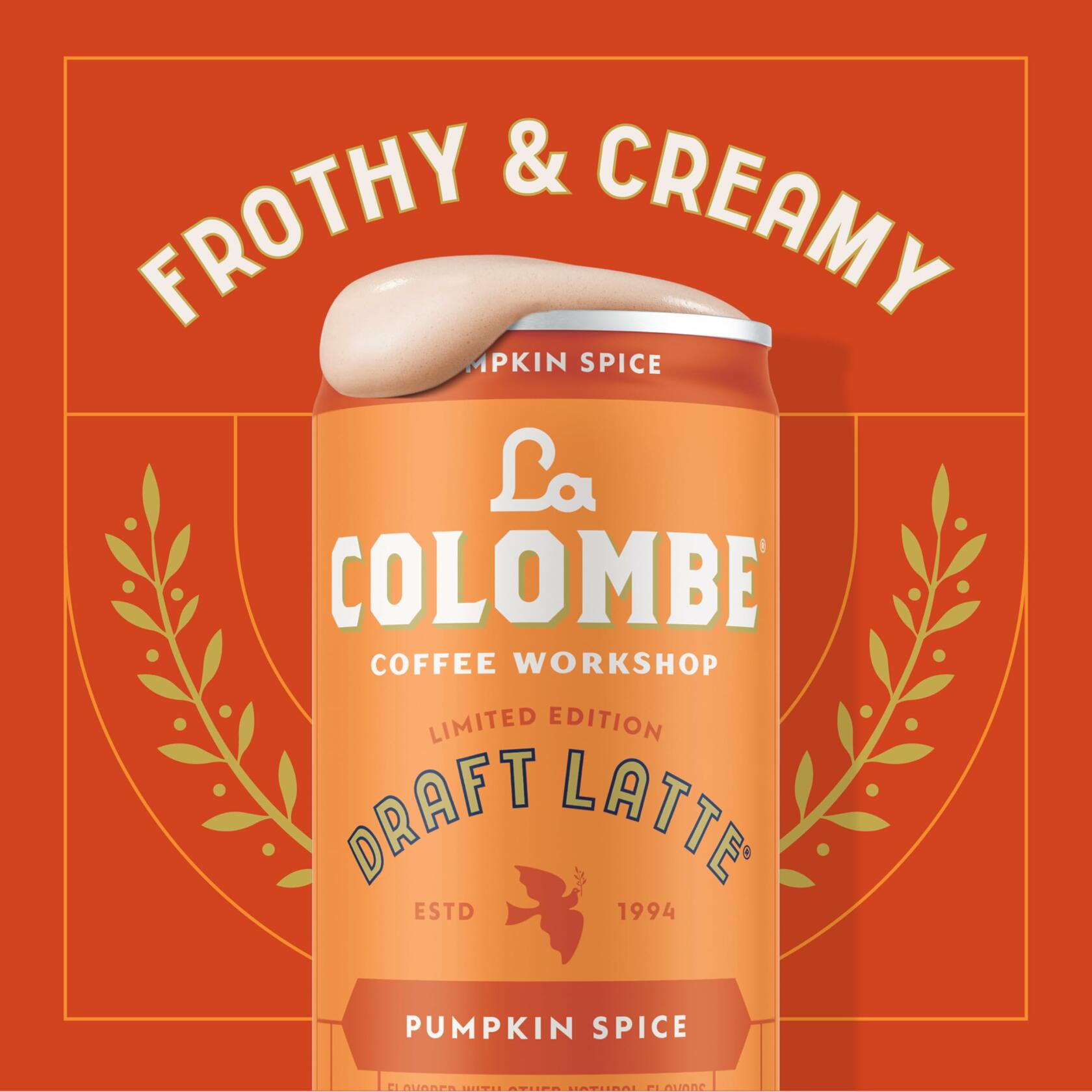 La Colombe Draft Latte Pumpkin Spice 11 oz, 12 Pack