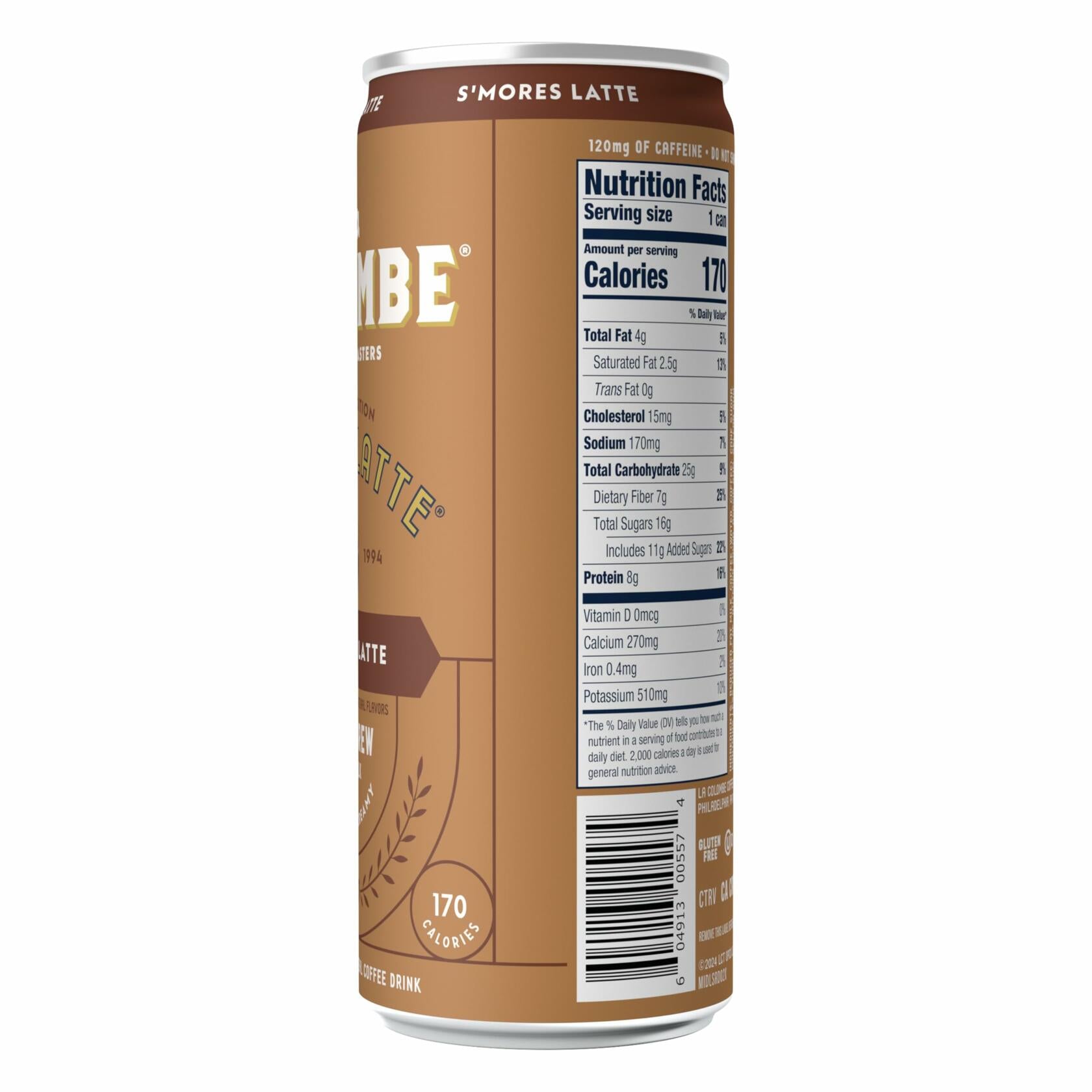 La Colombe Draft Latte S'mores Latte 11 fl oz, 12 Pack - La Colombe