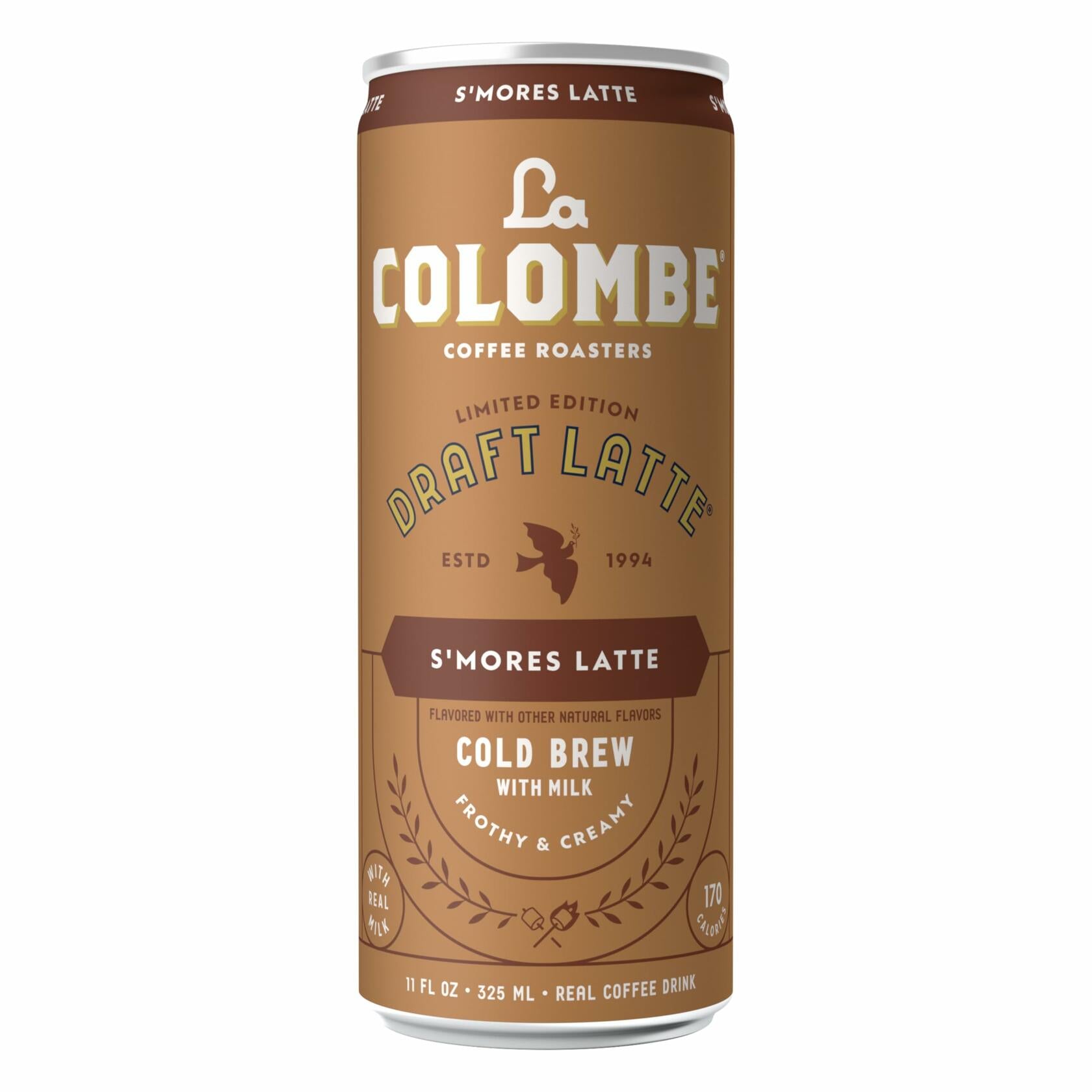 La Colombe Draft Latte S'mores Latte 11 fl oz, 12 Pack - La Colombe