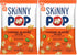 SkinnyPop Popcorn Snack Cheddar Jalapeno, 4.4oz, 2 Pack - SkinnyPop