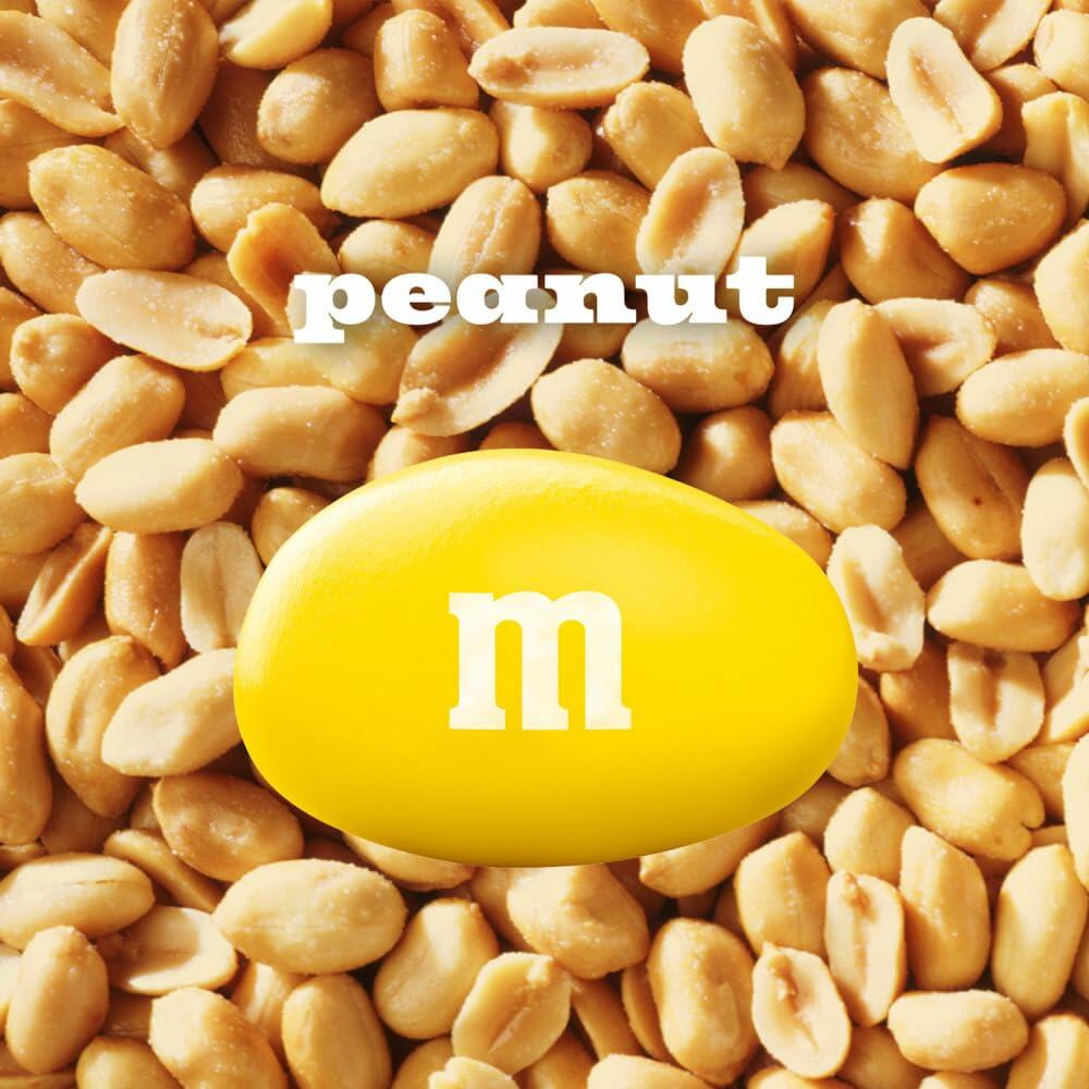 M&M's Milk Chocolate Candy Peanut Theatre Box 3.1 oz, 12 Pack - M&M's