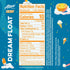 Alani Nu Dream Float Energy Drink 12 Fl Oz Cans Blue Slush Flavor Zero Sugar 12 Pack - Alani Nu