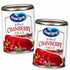 (2 pack) Ocean Spray Jellied Cranberry Sauce, 14 oz - Ocean Spray