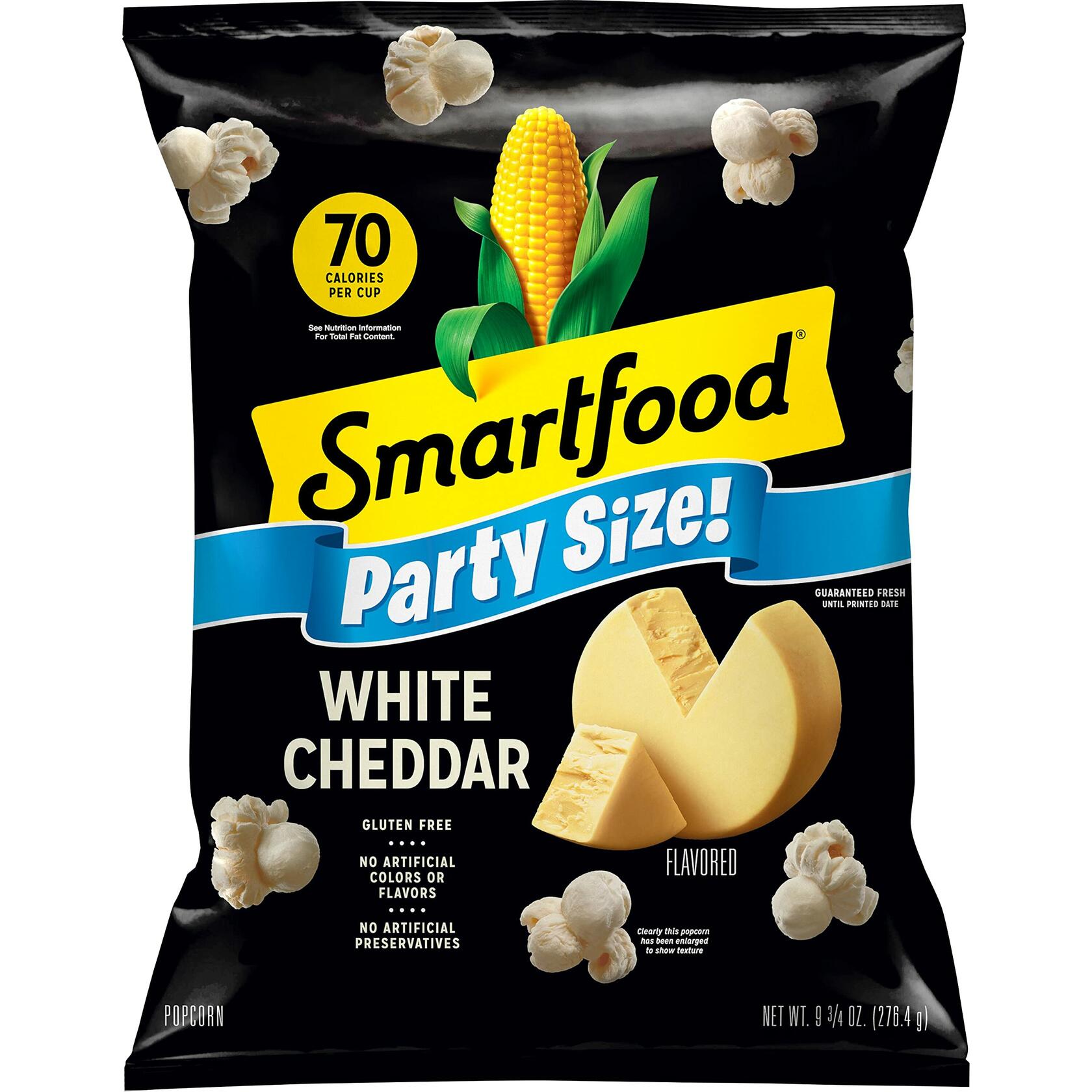 Smartfood Popcorn, White Cheddar, 9.75 oz - Smartfood