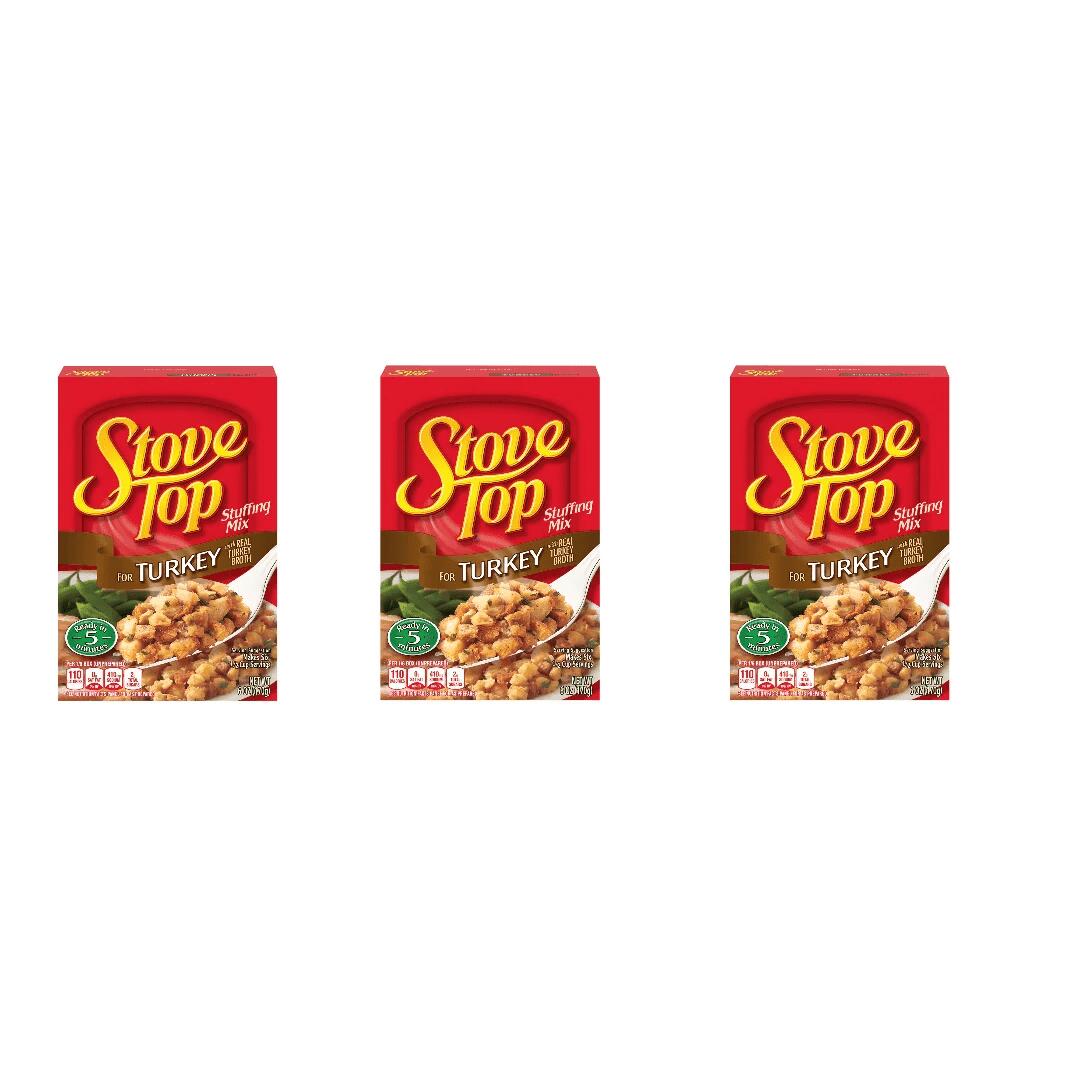 Stove Top Turkey Stuffing Cubes Mix, 6 oz - Stove Top