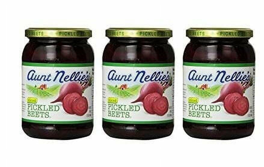 Aunt Nellies Pickled Beets, 16 Ounce (Pack of 3) - Aunt Nellie's