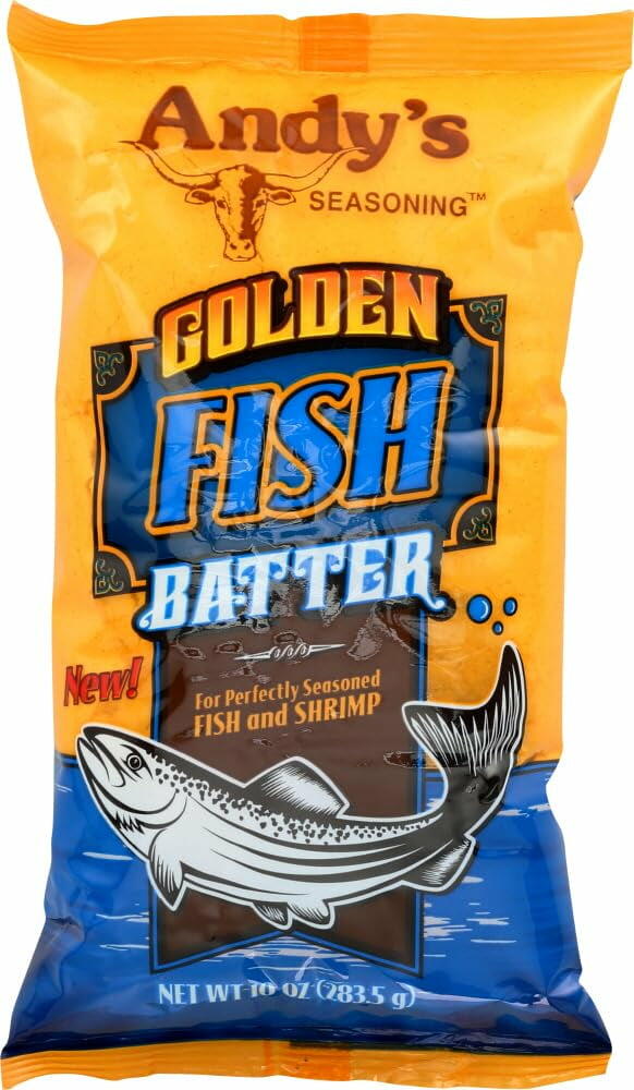 Andys Golden Fish Batter, DHF10&nbsp;10 Ounces (Pack of 2) - Andy's