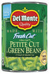 DEL MONTE BLUE LAKE Petite Cut Green Beans, Canned Vegetables, 14.5 oz Can (Pack of 2) - Del Monte