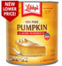 Libby's 100% Pure Canned Pumpkin All Natural No Preservatives, 29 oz (Pack of 4) - Libby's