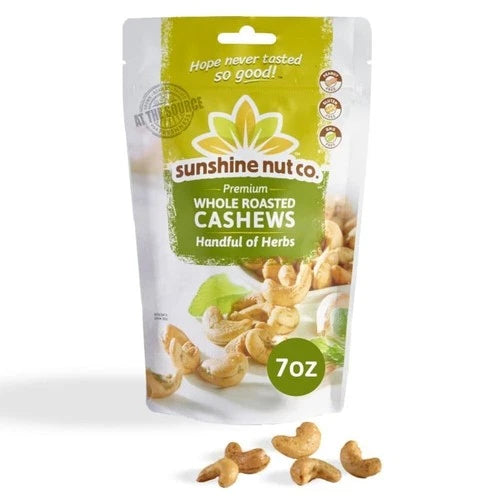 Sunshine Nut Company Cashews, Handful of Herbs, 7 oz - Sunshine Nut Company